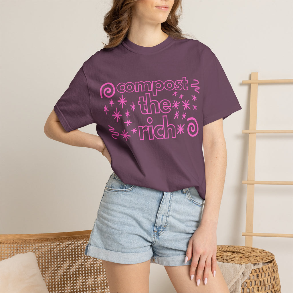 Compost the Rich T-Shirt — Eco Activist Graphic Tee