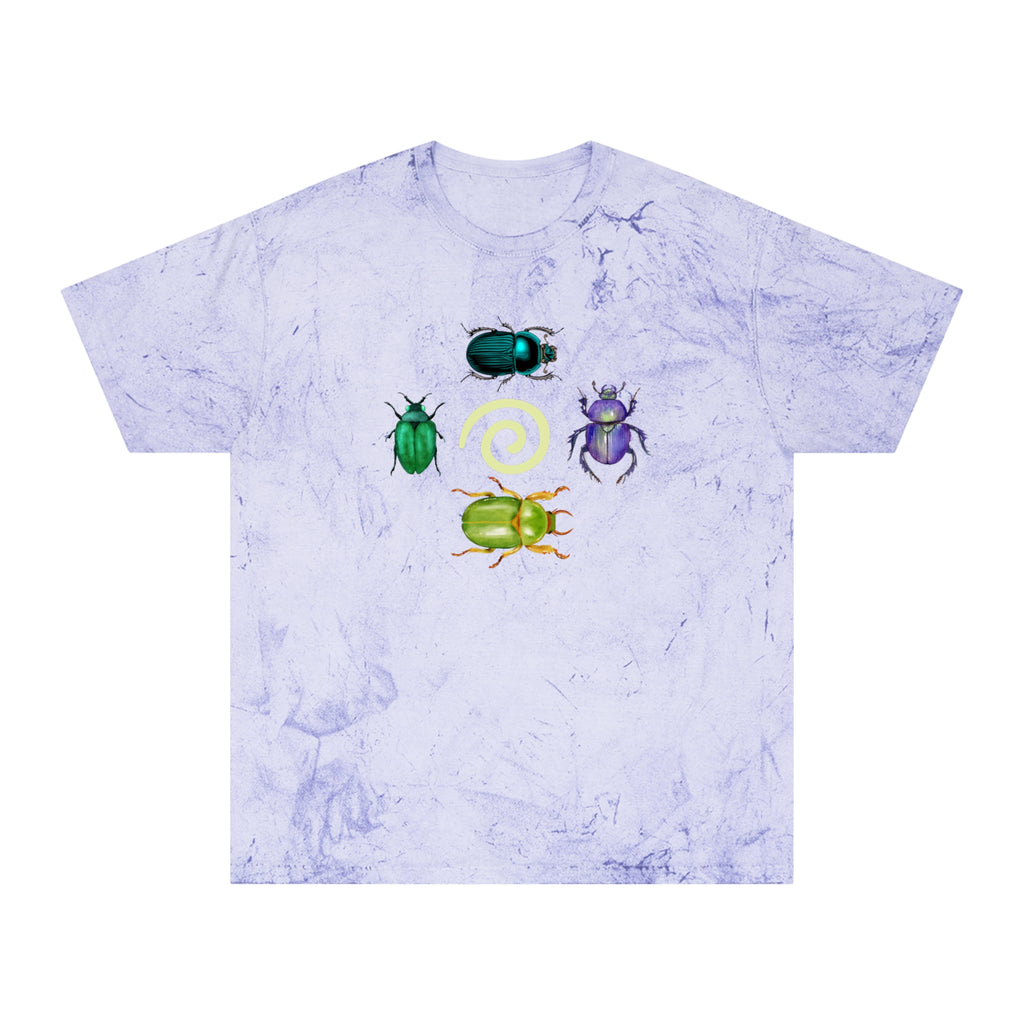 bug me tie dye tee