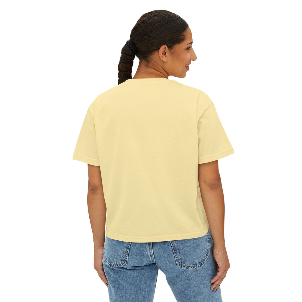 gone fishing boxy tee