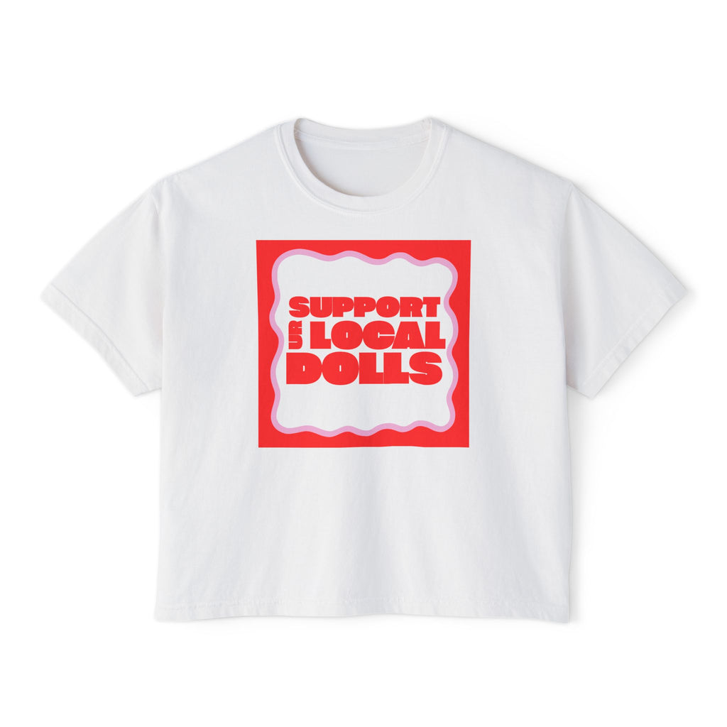 support ur dolls boxy tee