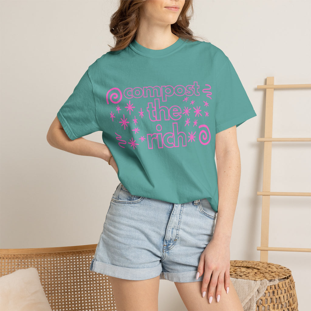 Compost the Rich T-Shirt — Eco Activist Graphic Tee
