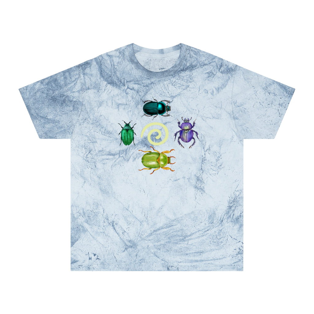 bug me tie dye tee