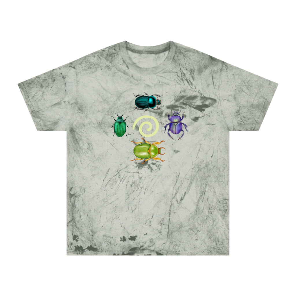 bug me tie dye tee