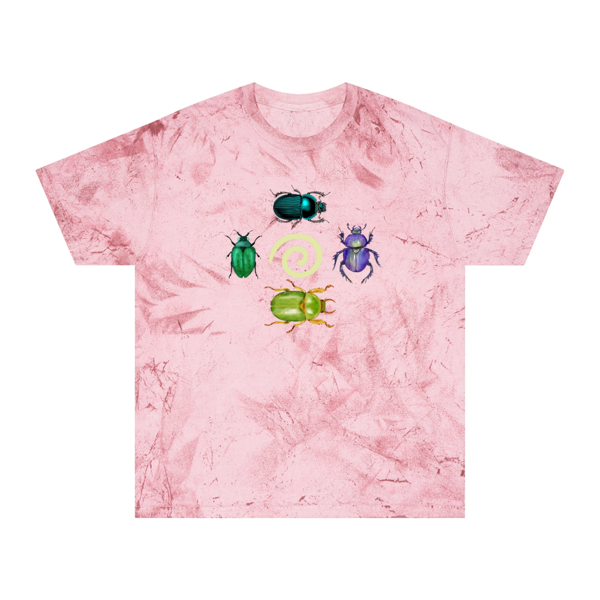 bug me tie dye tee