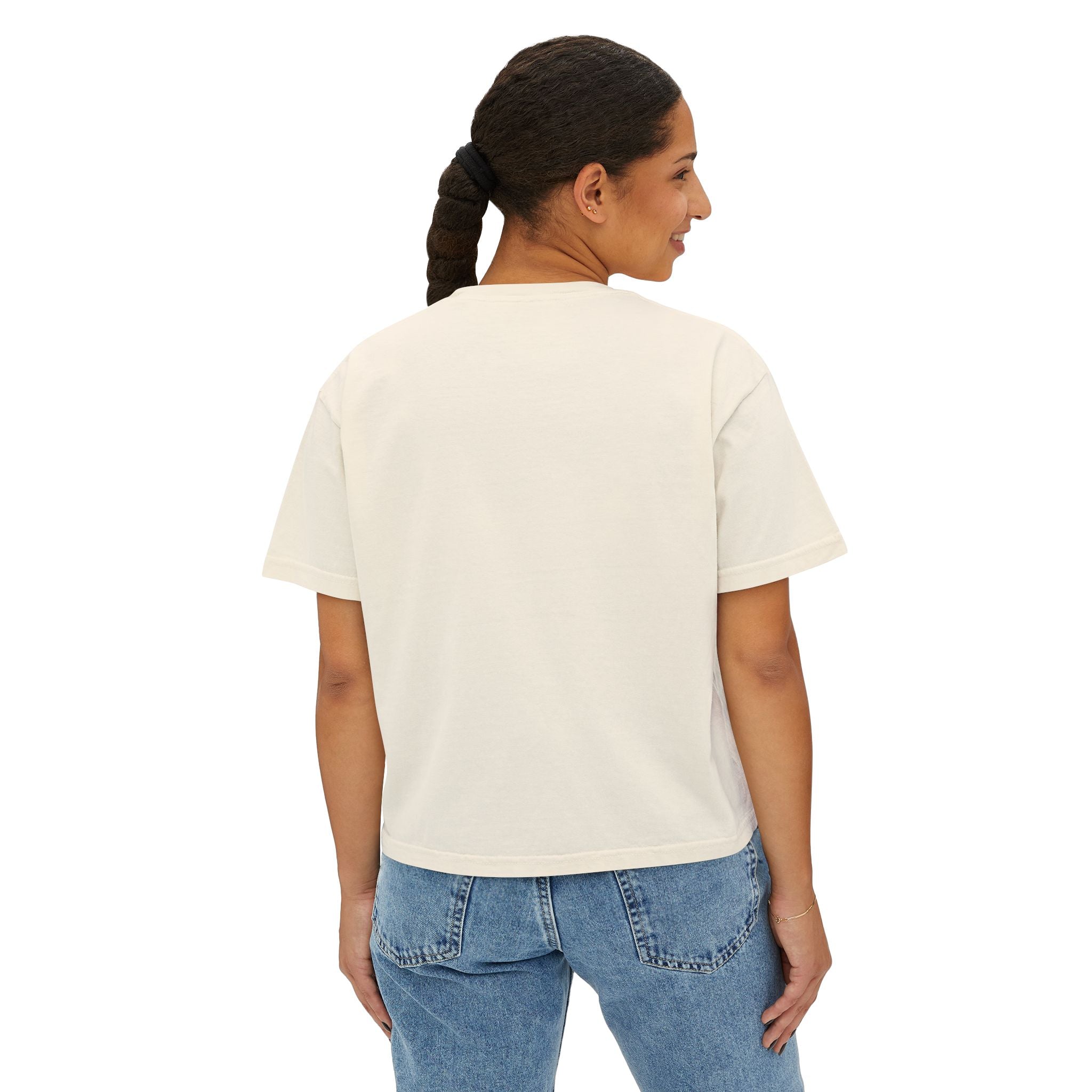 gone fishing boxy tee